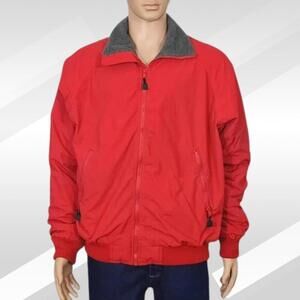 2/$20 Hartwell Red Fleece Lined Explorer Jacket Size XL - FLAWED